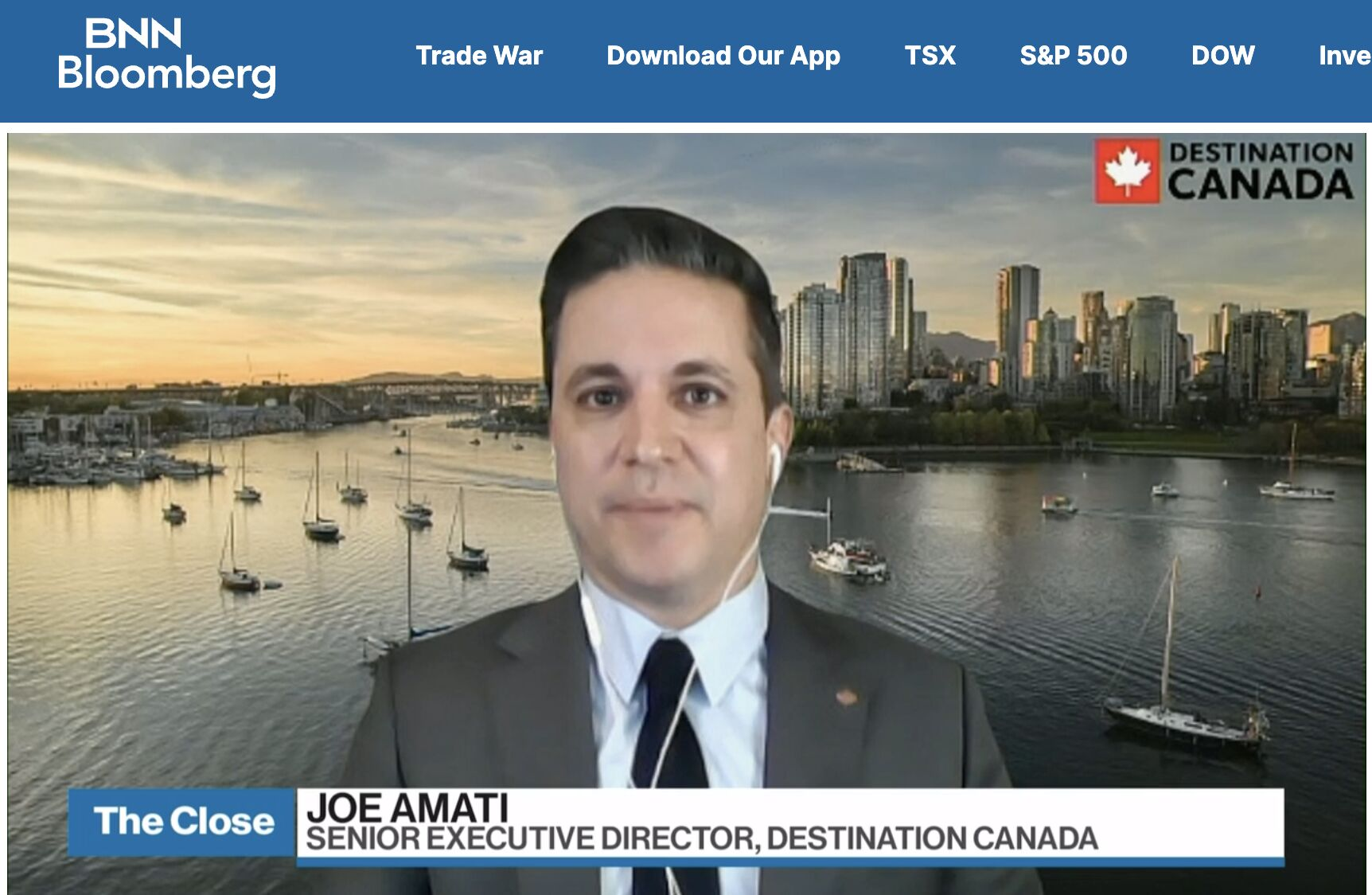 BNN BLOOMBERG: Canada-U.S. travel falls further for 5th straight month