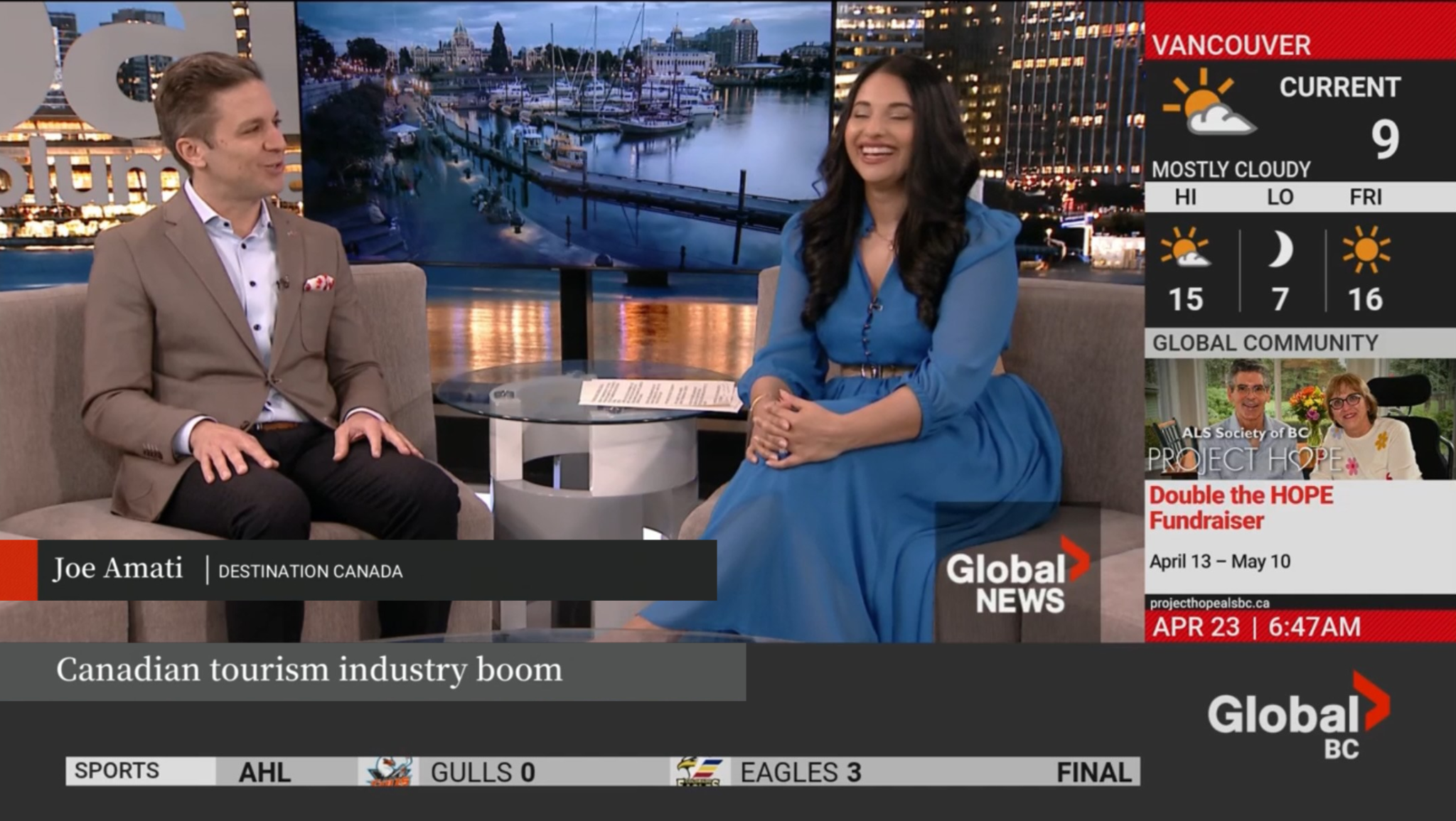GLOBAL BC: Destination Canada tourism outlook calls for banner year in 2026